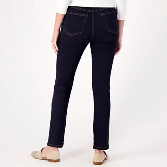 Denim & Co. Canyon Retreat Tall Easy Stretch Denim Jean - Picture 2 of 3